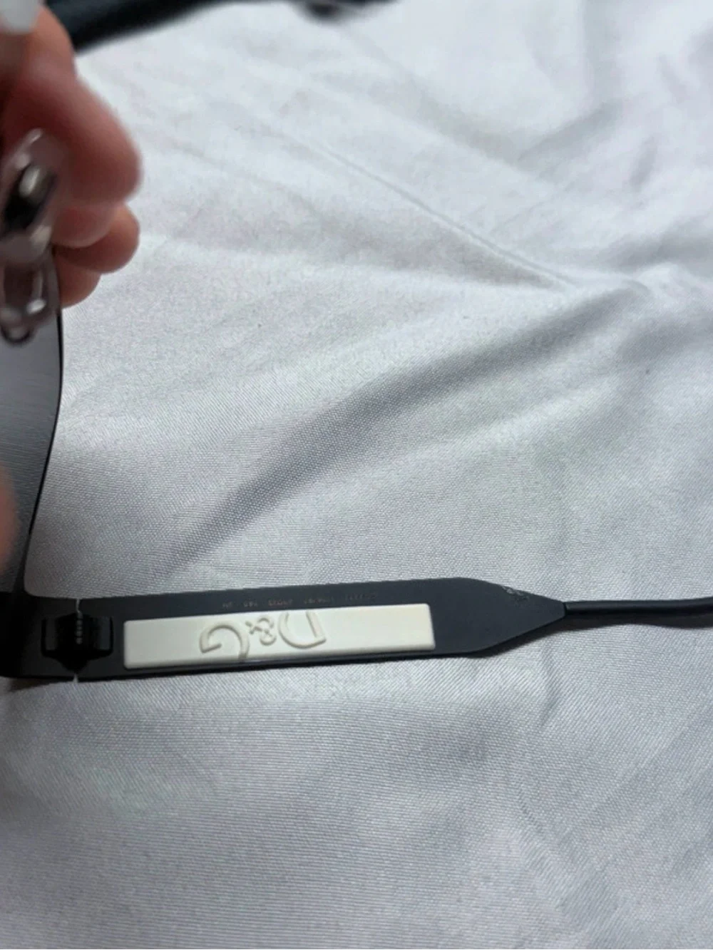 Dolce & Gabbana Matte Black Sunglasses with Branded Case